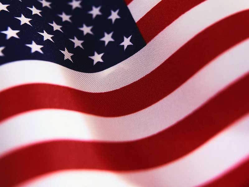 Close-up of the American Flag